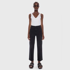 NWOT MOTHER The Rambler Ankle Straight Leg Jean in Vroom